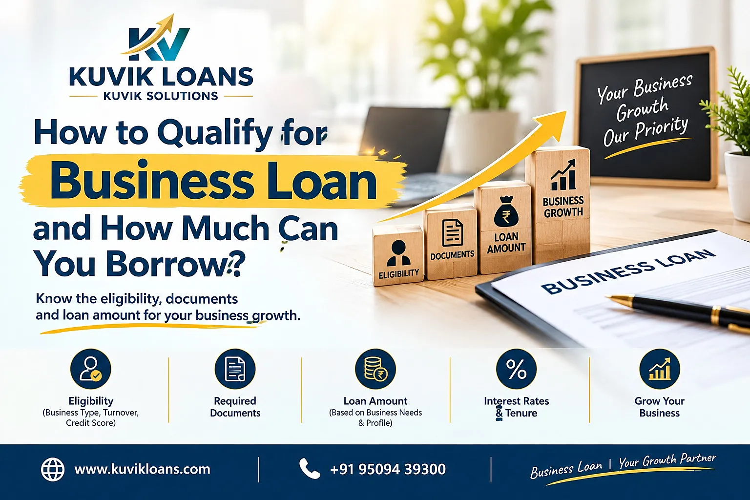  How to Qualify for Business Loan and How Much Can You Borrow?